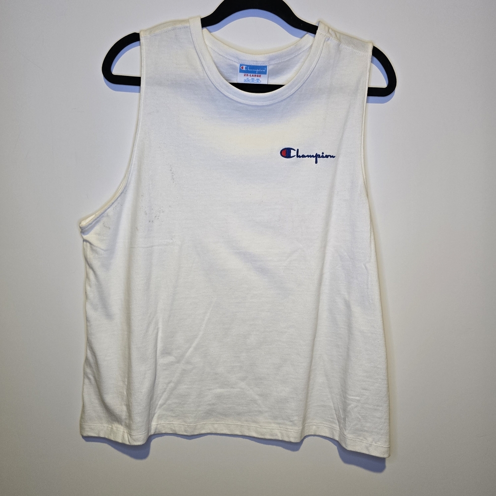Champion Women's White Tank Top